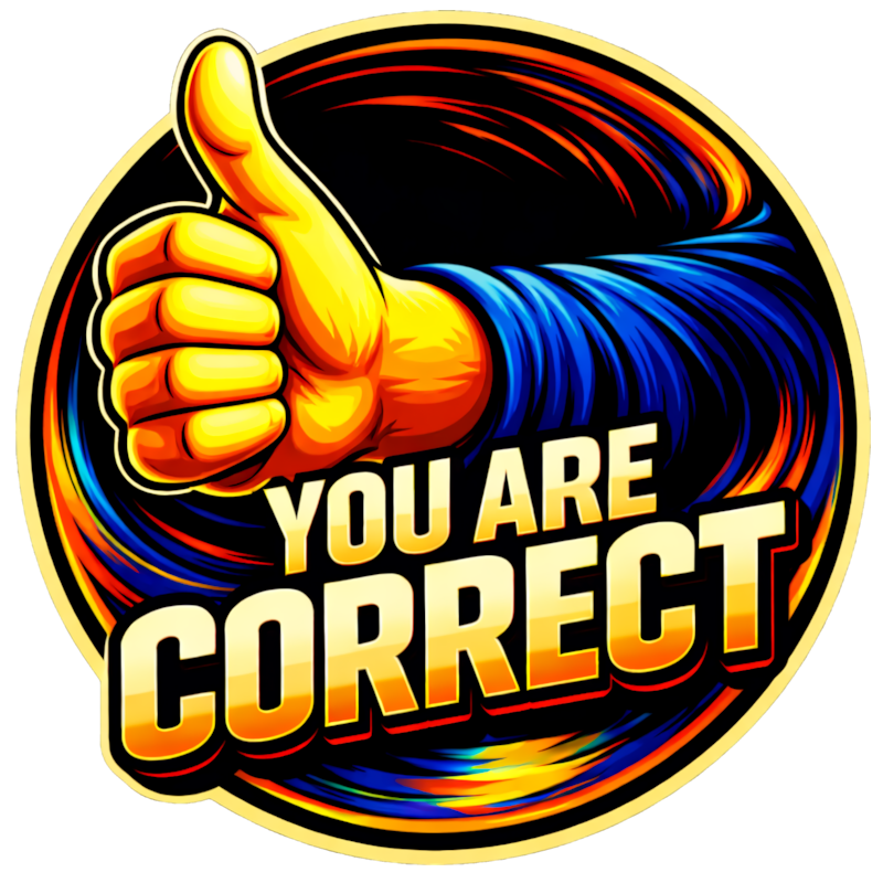 You Are Correct Logo
